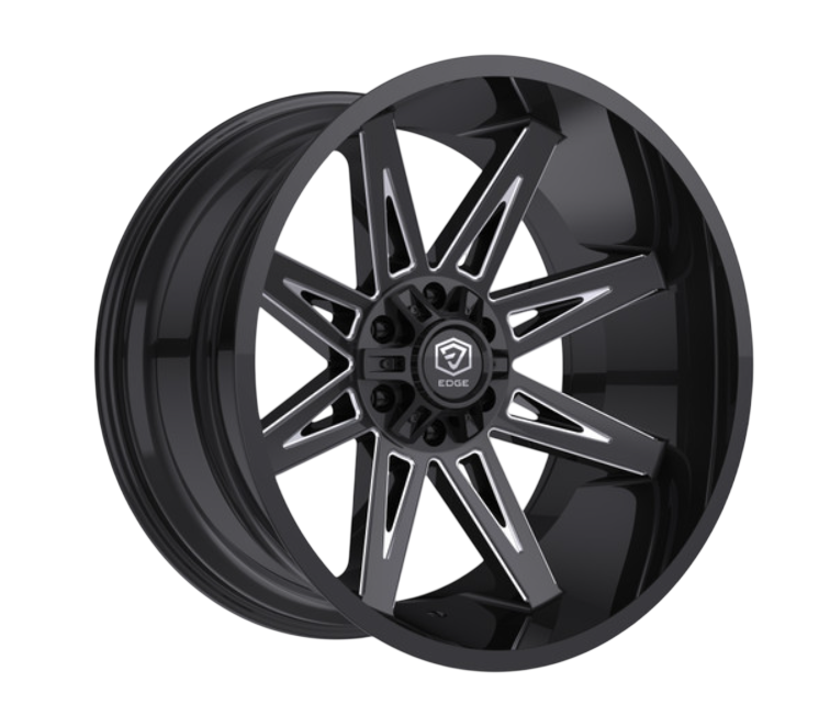 Gloss Black w/Milled Accents