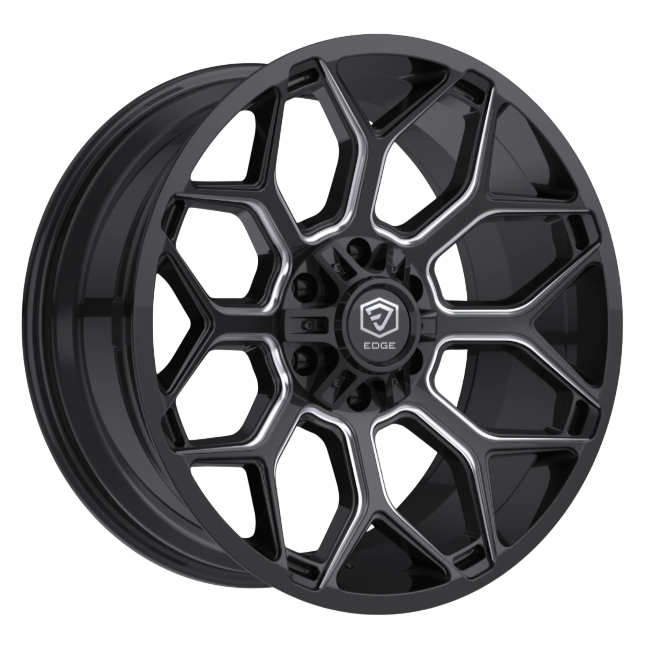 Gloss Black w/Milled Accents