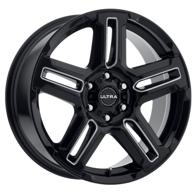 Gloss Black w/Milled Accents