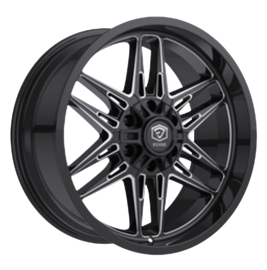 Gloss Black w/Milled Accents