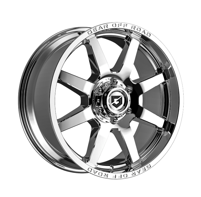 Chrome Plated with Lip Logo