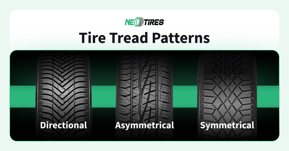 What is the tire tread pattern?