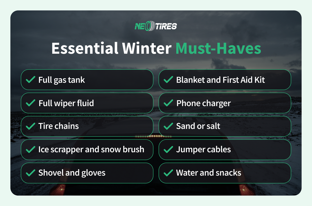 What goes into a winter survival kit?
