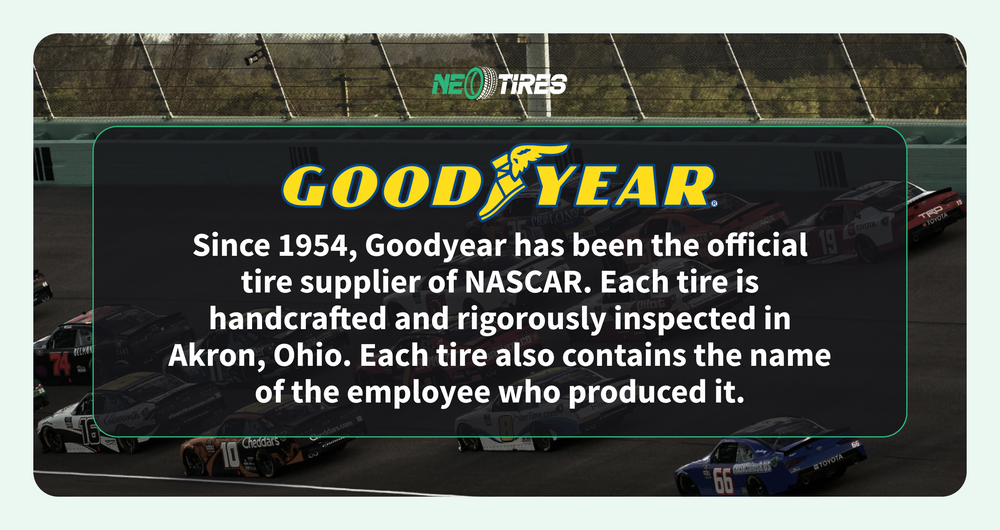 Who makes tires for NASCAR?