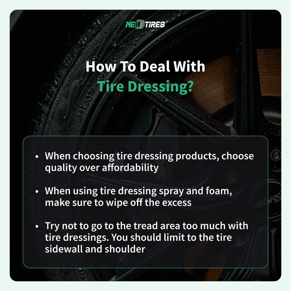 how to use tire dressing