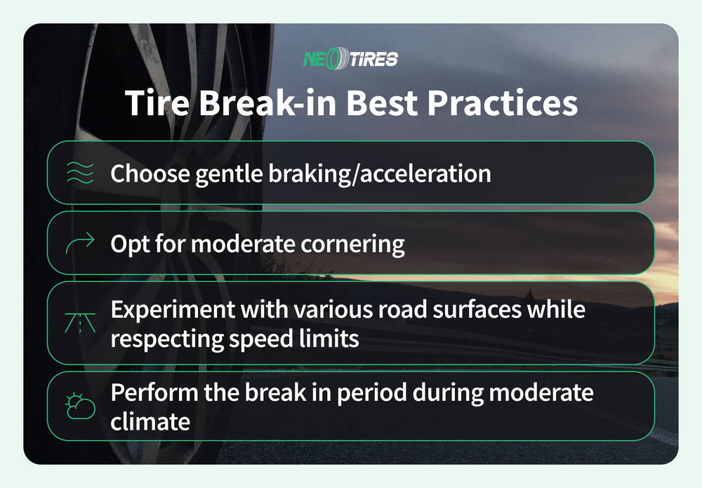 do you need to break in new tires 
