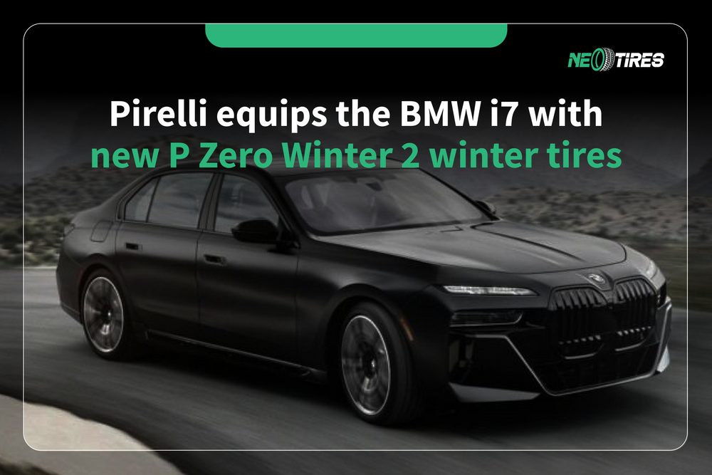 The BMW i7 Gets A New Special P Zero Winter 2 Tire Set From Pirelli