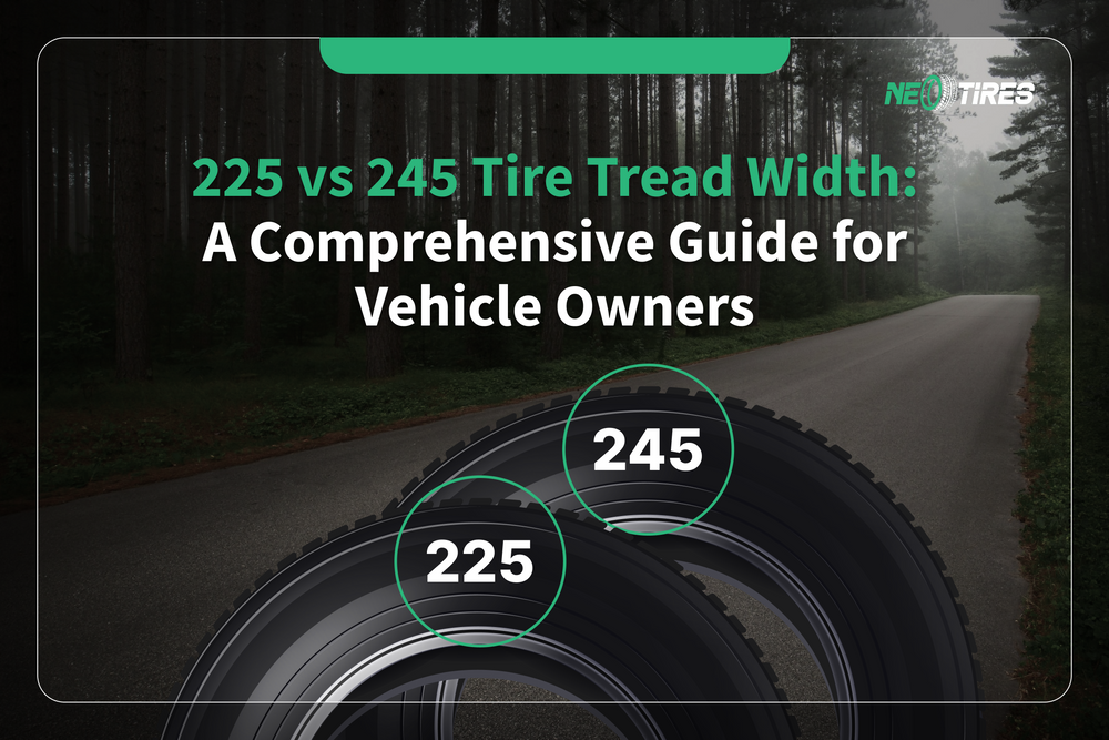 225 vs 245 Tire Tread Width: A Comprehensive Guide for Vehicle Owners