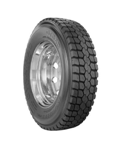 Dynatrac DT340 295/75R22.50 open shoulder tire