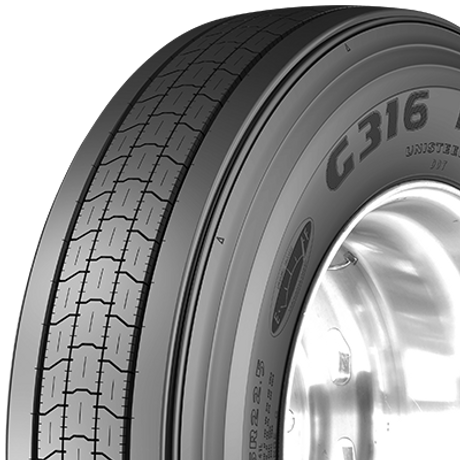 Goodyear UC G316 LHT FUEL MAX trailer position tires