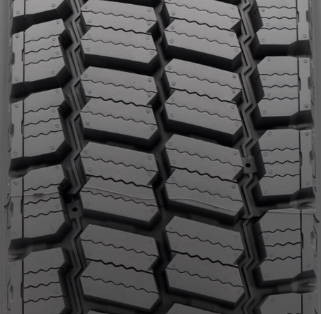 Hankook DH07 open shoulder tires