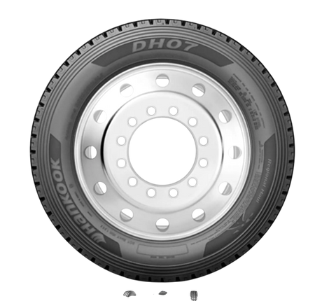 Hankook DH07 open shoulder tires