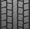 Hankook DH37 295/75R22.50 open shoulder tire