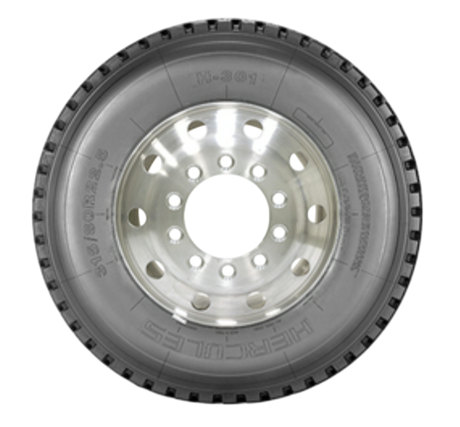 Hercules H-301 315/80R22.5 on/off highway service tire