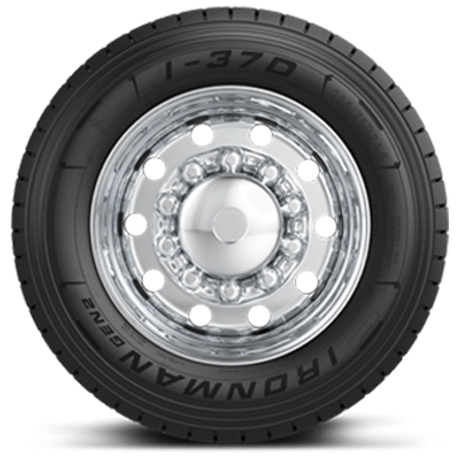 Ironman Gen2 I-37D city/urban service tires