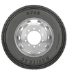 Power King Navitrac N748 mixed service tires
